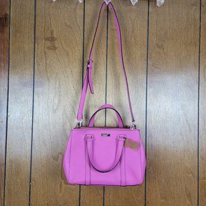 Kate Spade New York Newbury Lane Small Loden Satchel in Desert Rose Pink